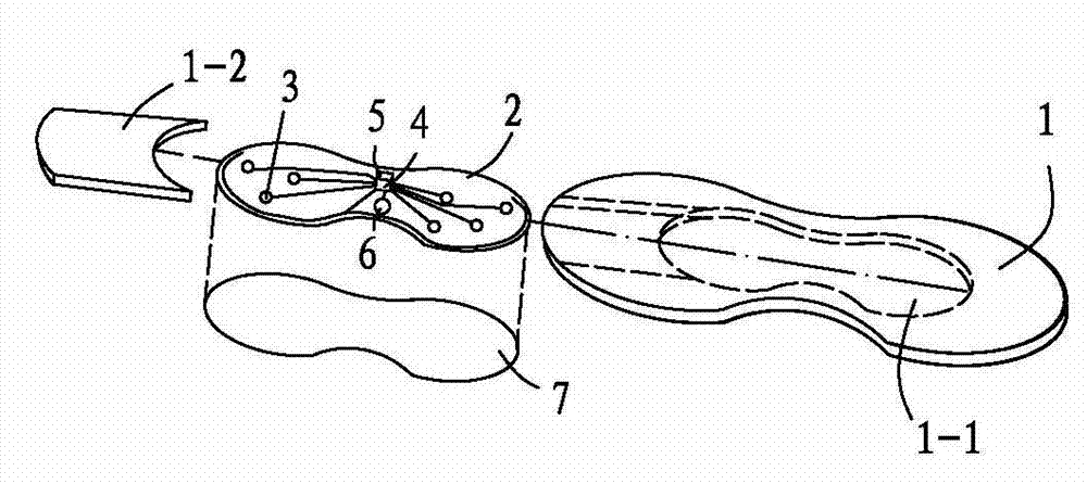 Gait detection device of foot drop corrector