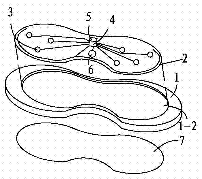 Gait detection device of foot drop corrector