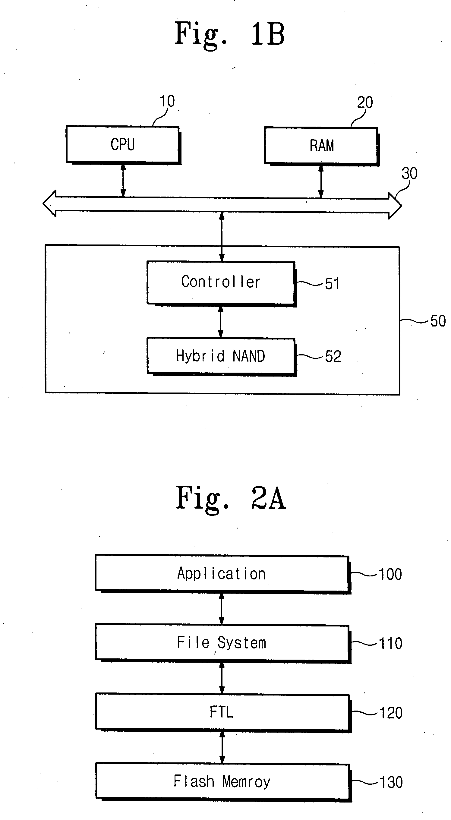 Flash memory device with multi-level cells and method of writing data therein