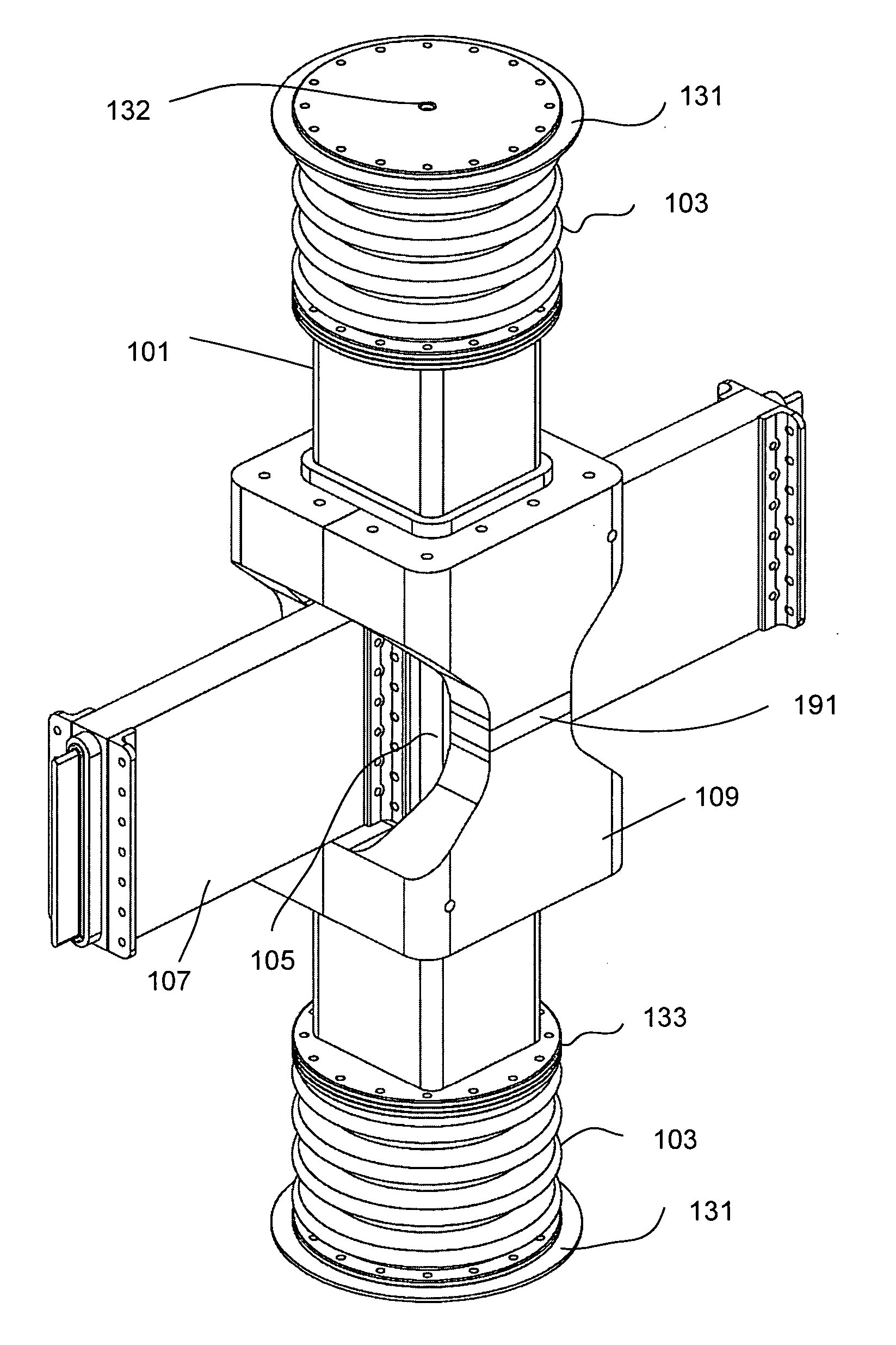 Modular liquid-metal magnetohydrodynamic (LMMHD) power generation cell