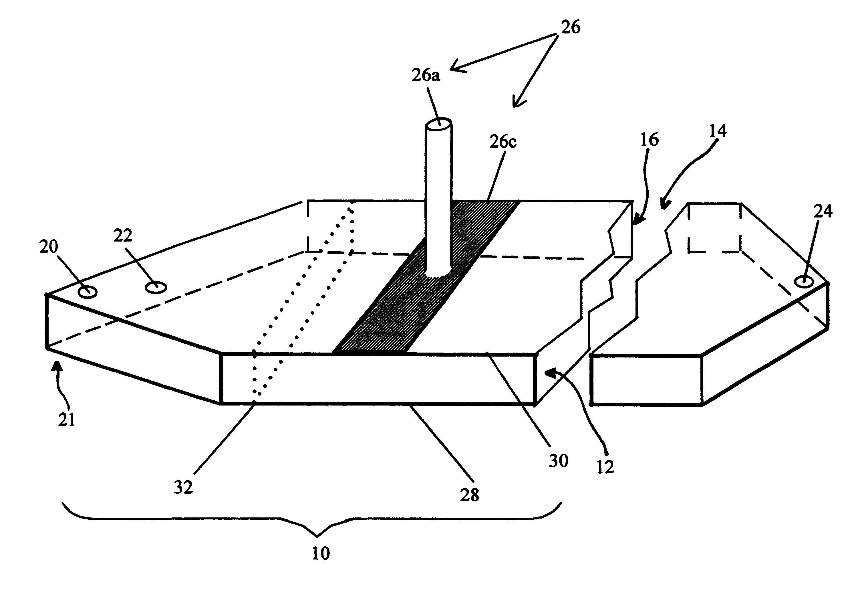 Sample focusing device and method