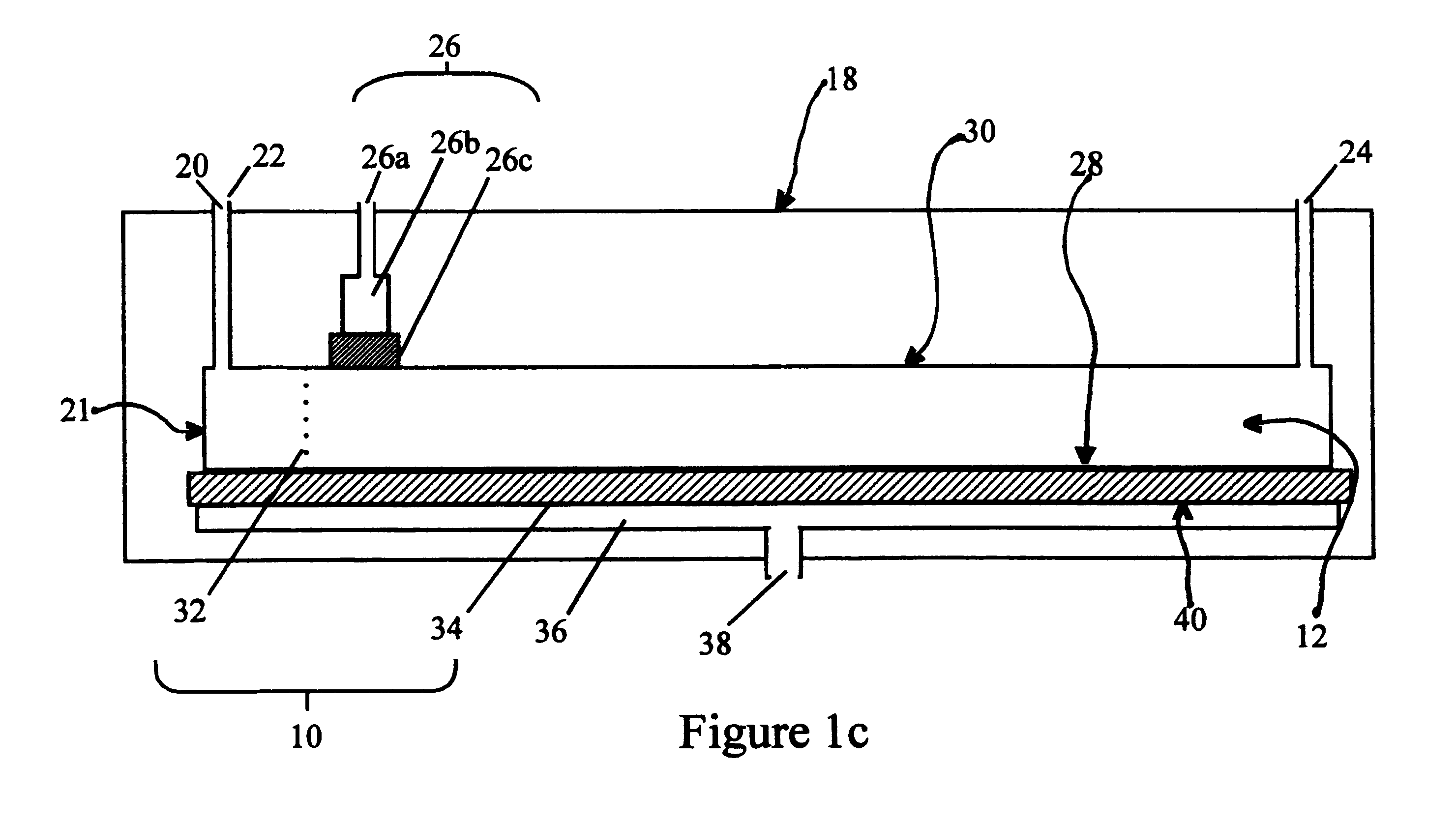 Sample focusing device and method