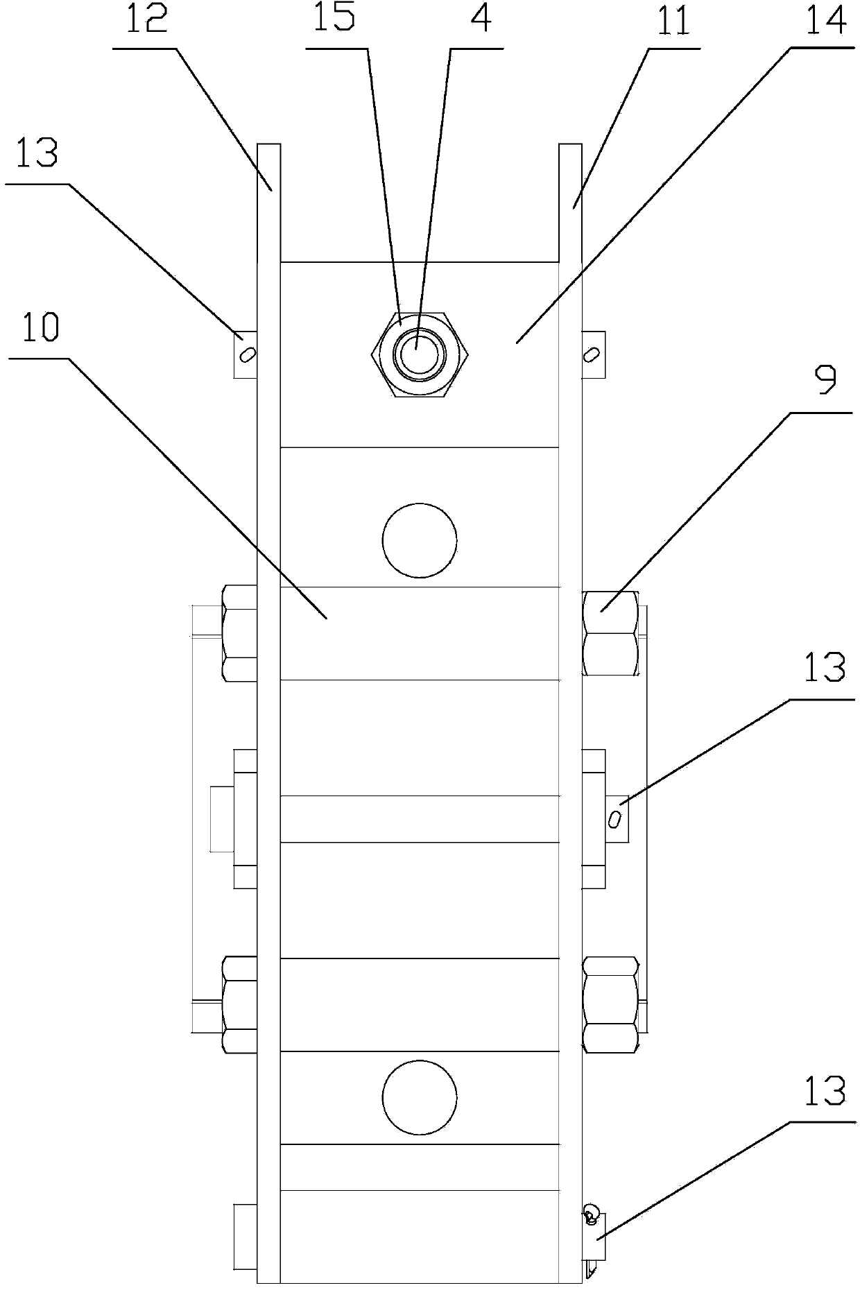 Pipe clamping device