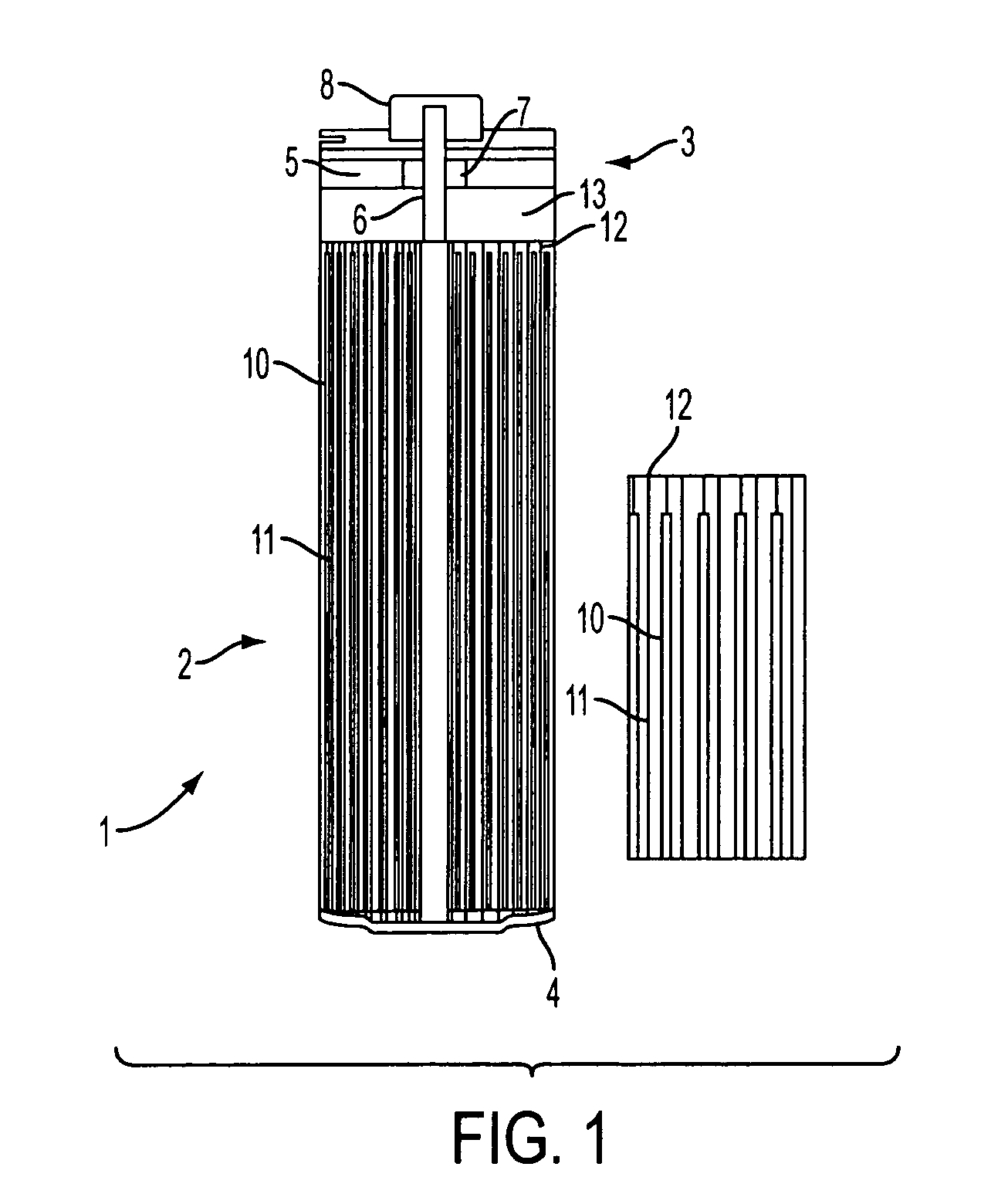 Electrochemical generator with a liquid cathode