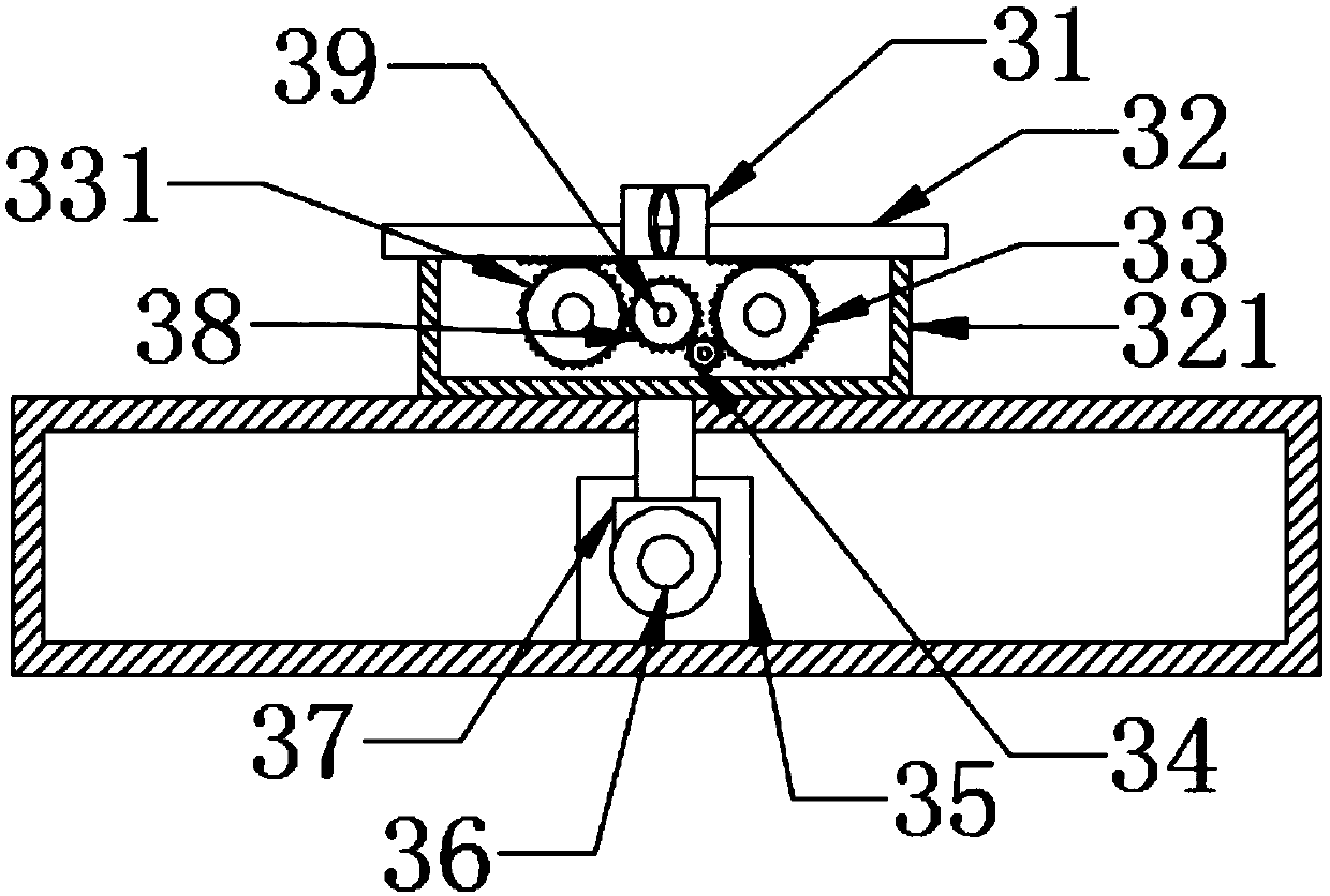 Steel bar straightening device for construction machinery