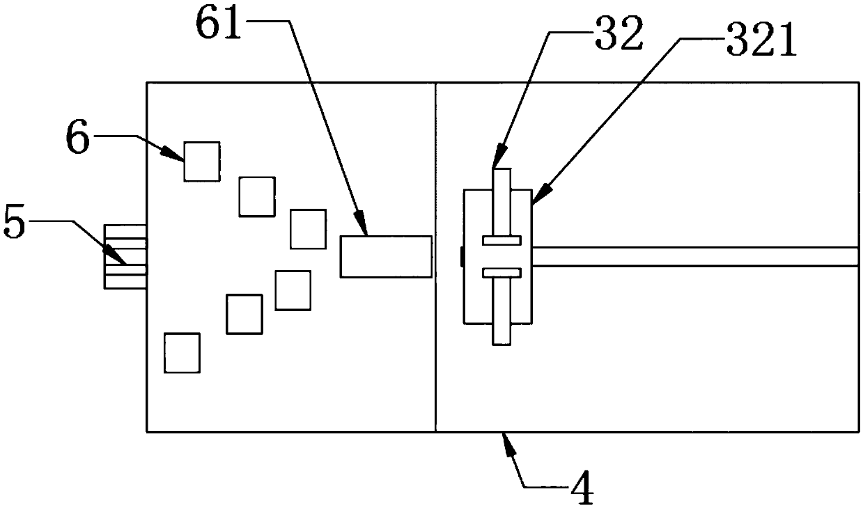 Steel bar straightening device for construction machinery