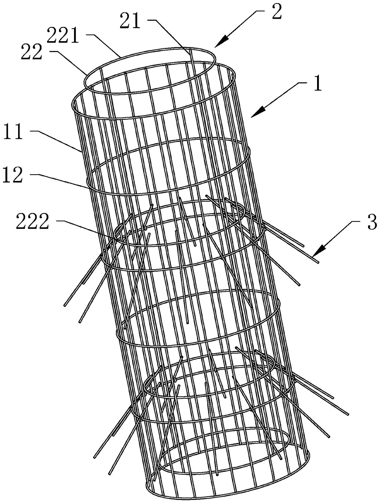 Construction Method of Cast-in-place Pile Using Extended Double-layer Reinforcement Cage