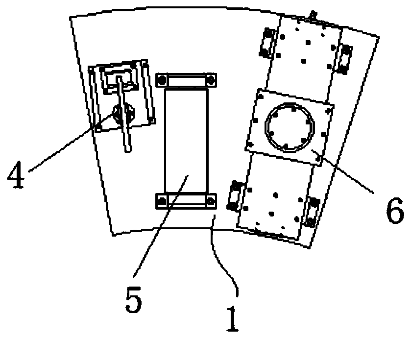 A large diameter flange drilling device