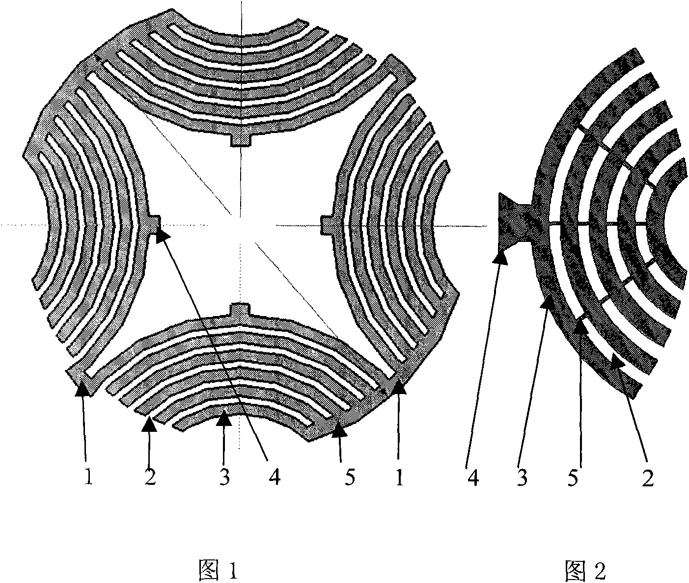 Double-fed brushless motor rotor and manufacturing method thereof