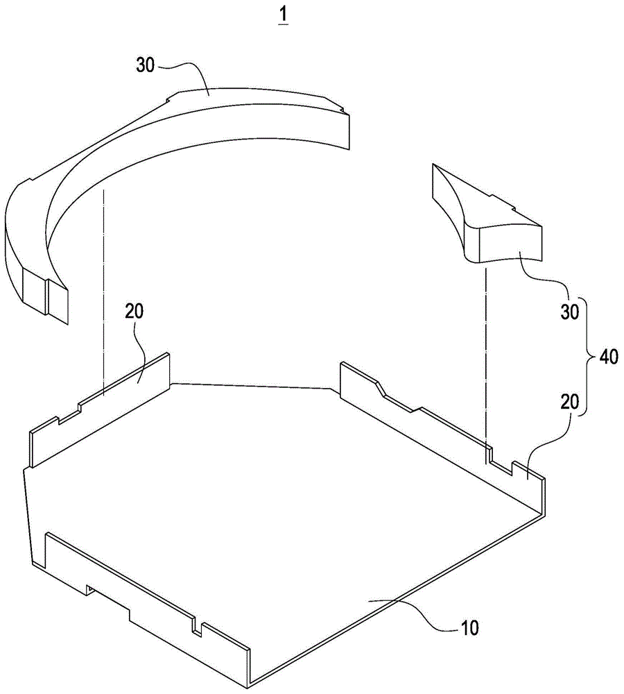 Fan frame base structure