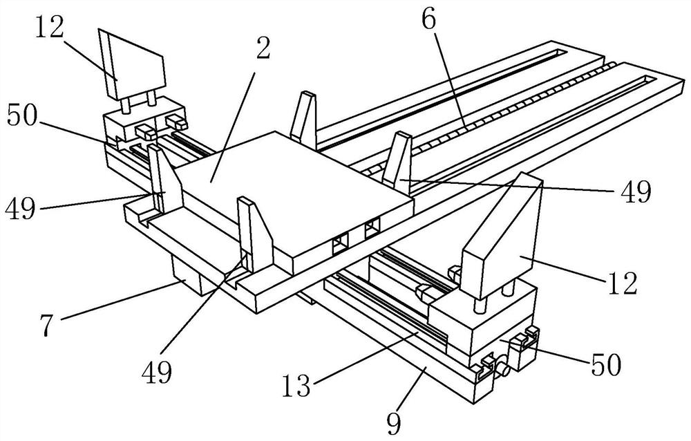 Range hood packaging device and packaging method thereof