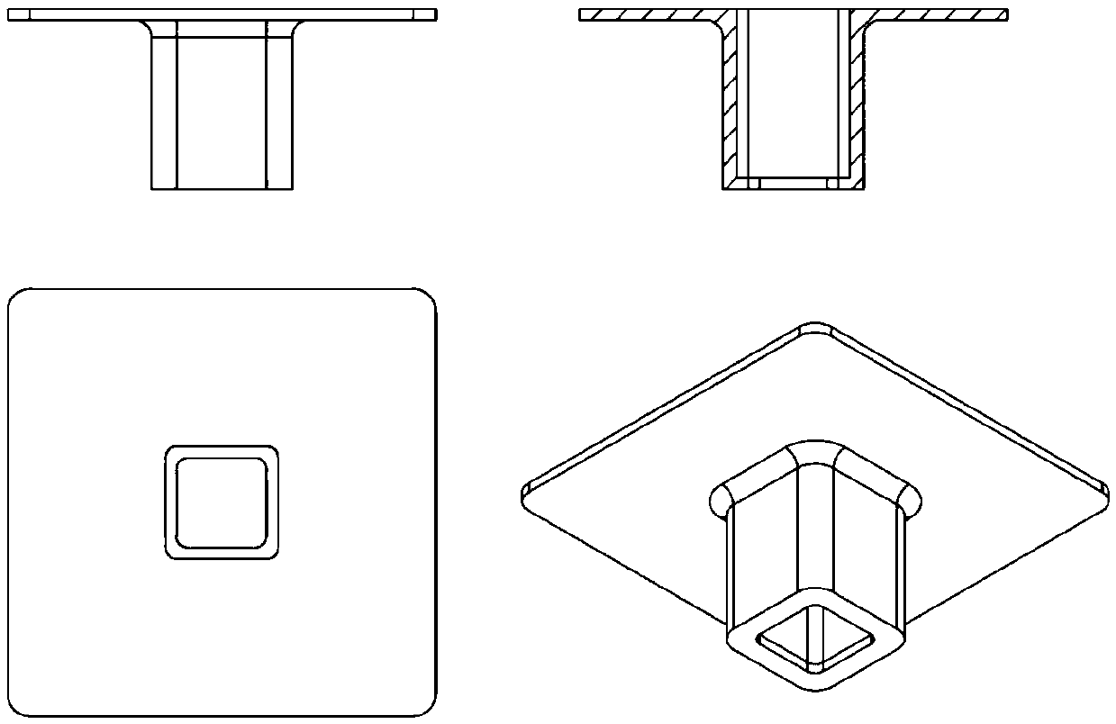 Powder bed 3D printing equipment size adjustable and controllable platform