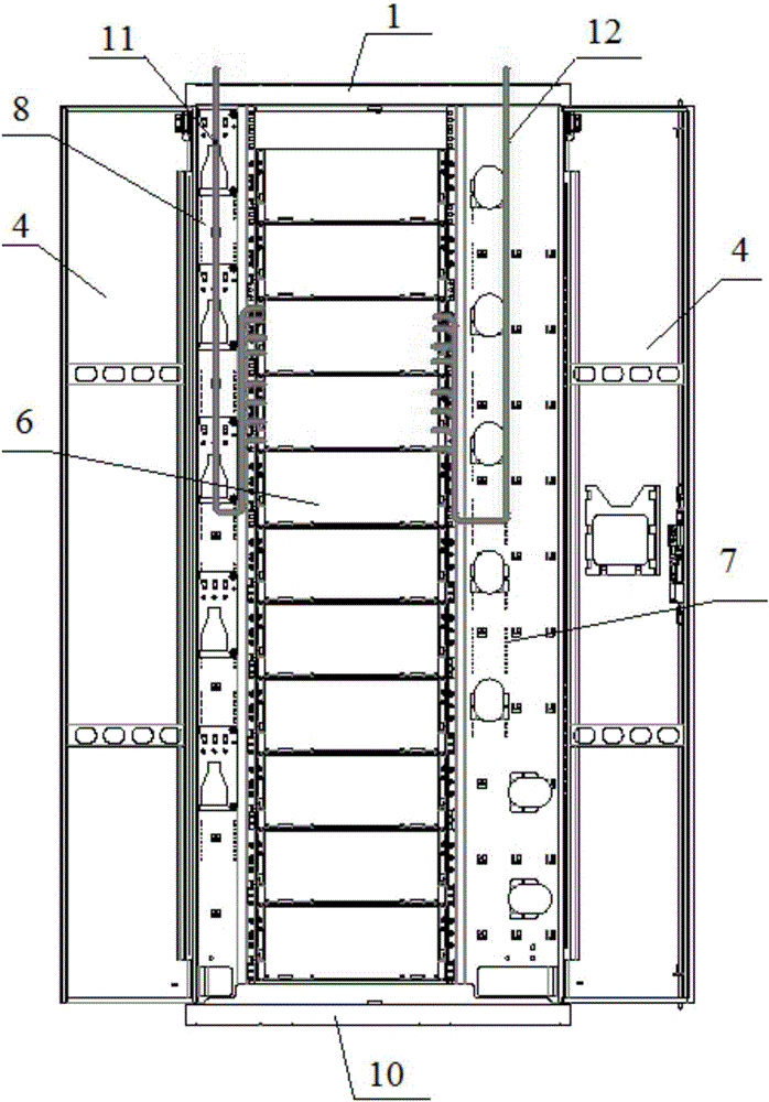Assembly-type optical fiber distribution frame