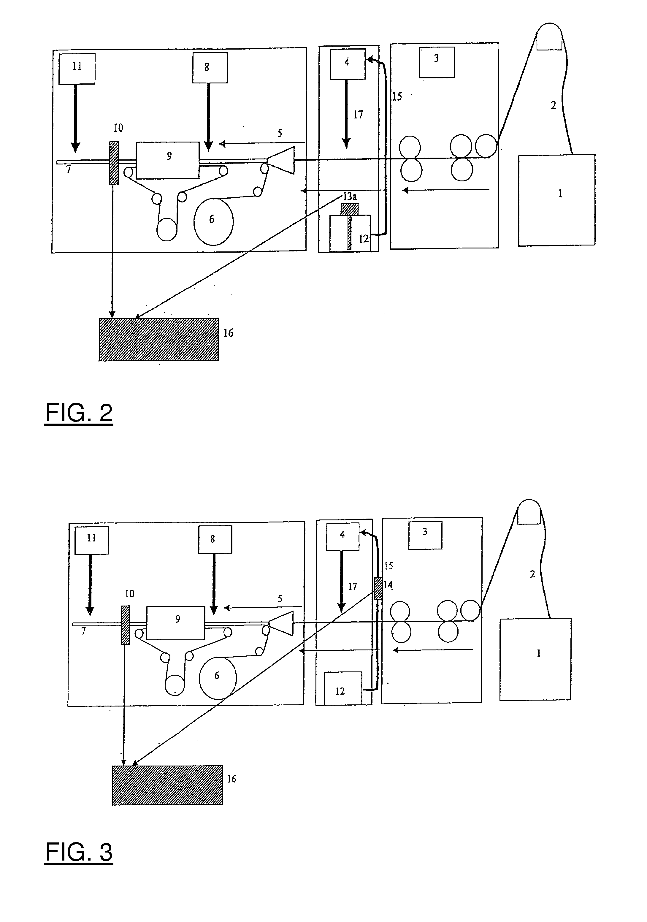 Method for online measurement of a plasticizer in an endless filter rod and a device for producing an endless filter rod of the tobacco processing industry