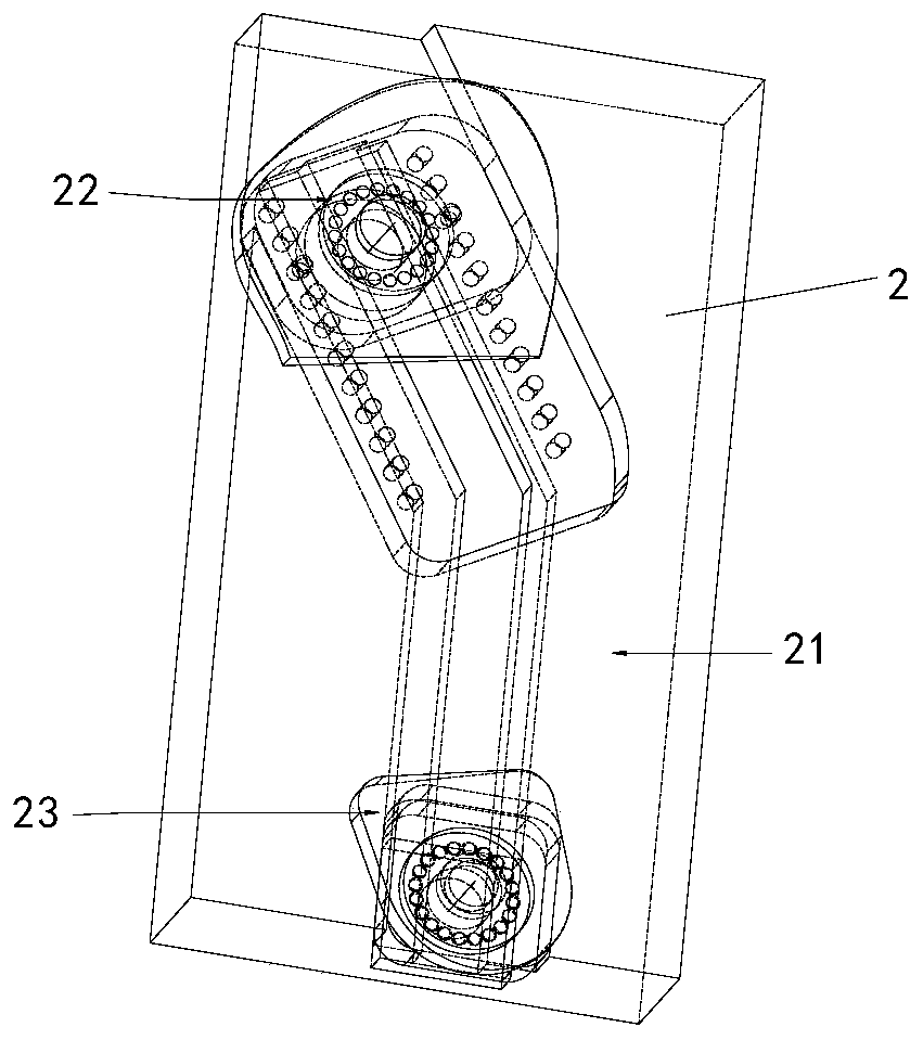 Orthotic footrest device for lower limb rehabilitation training device