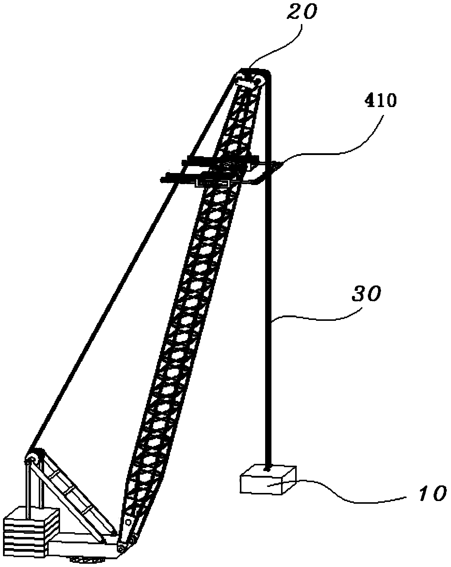 Hoisting load anti-swing control device, method, system and engineering machinery