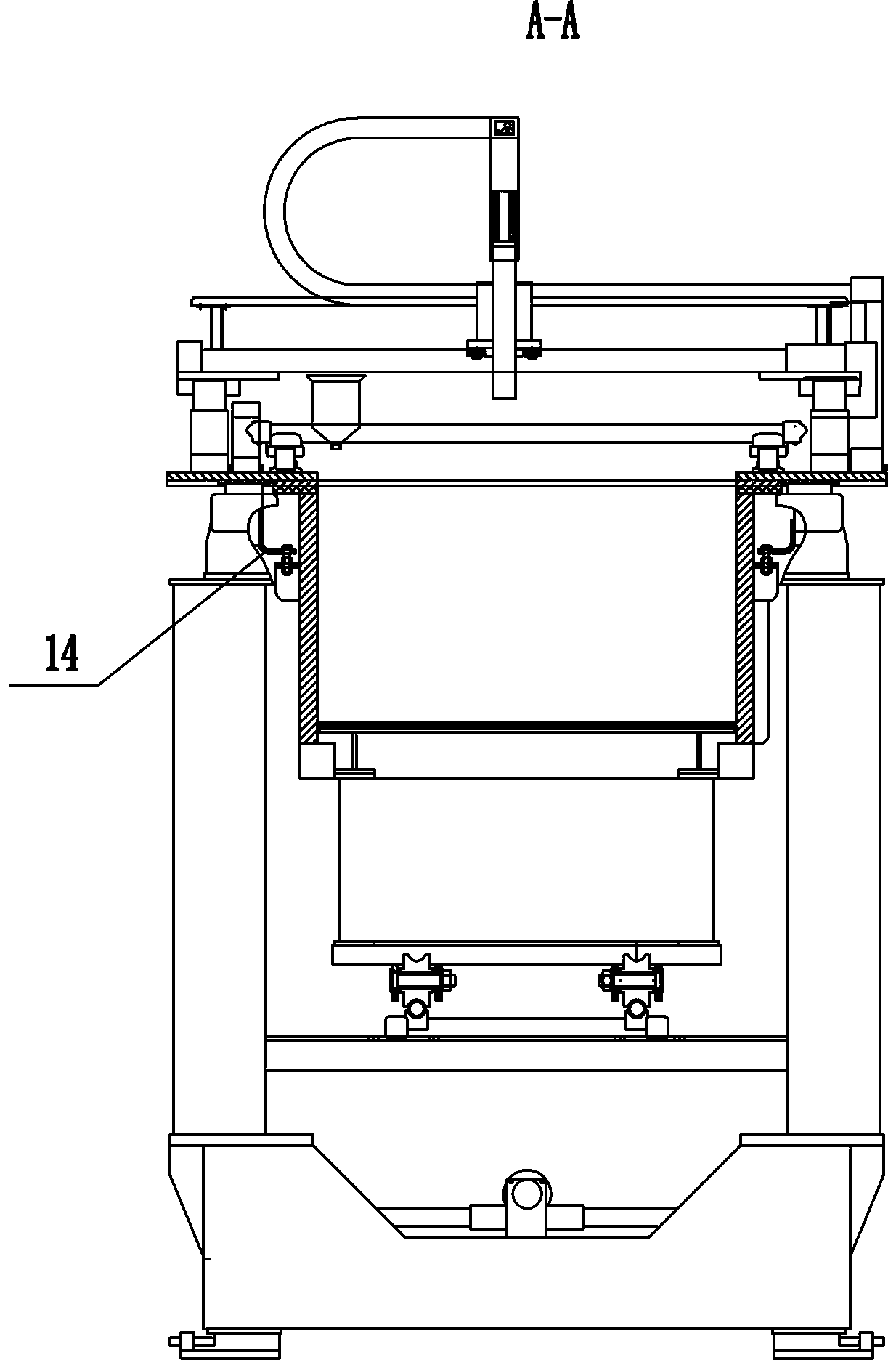 Laser 3D printing platform for sand mold making