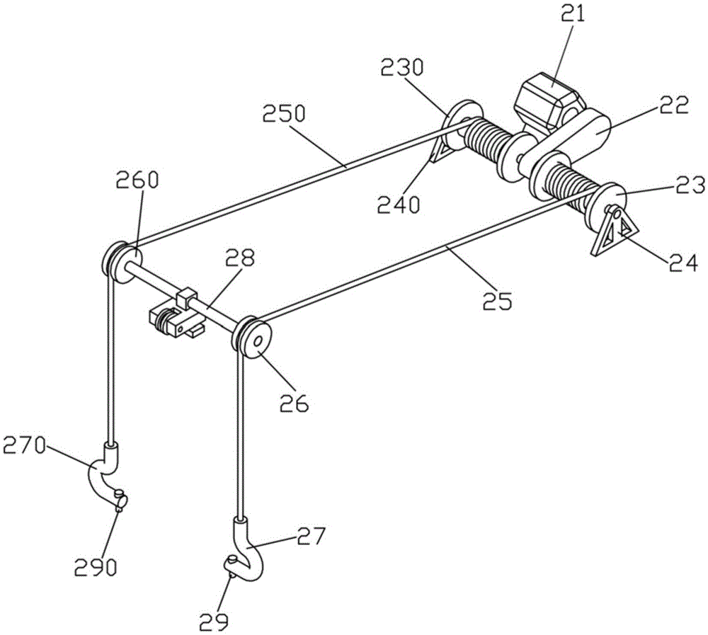 Hanging basket device with double-insurance function