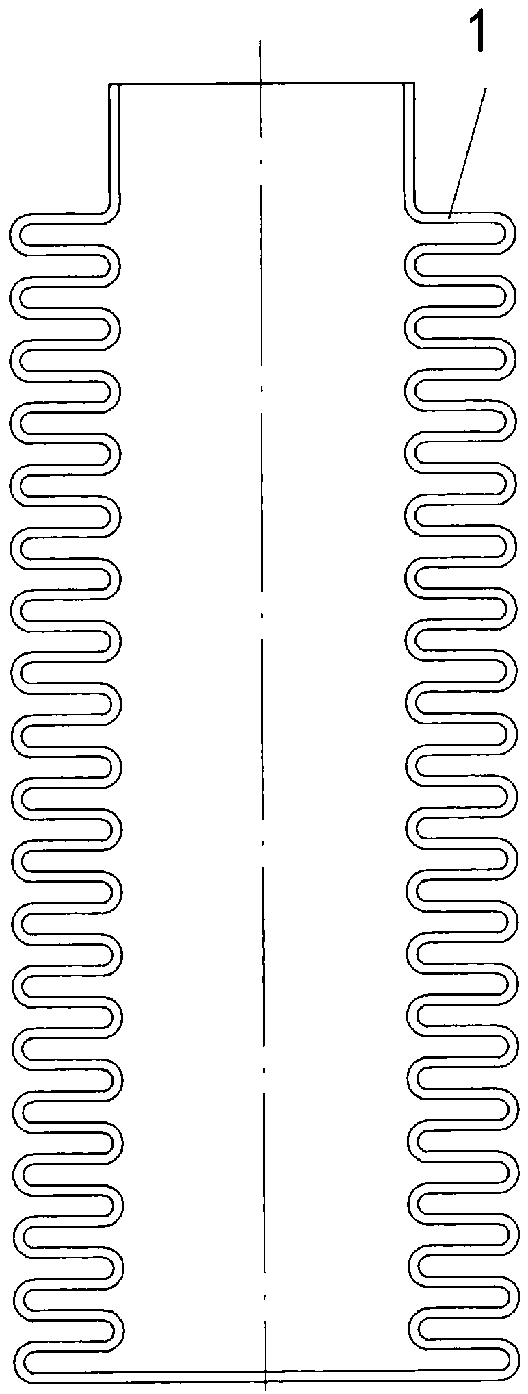 Chain plate type flexible finger