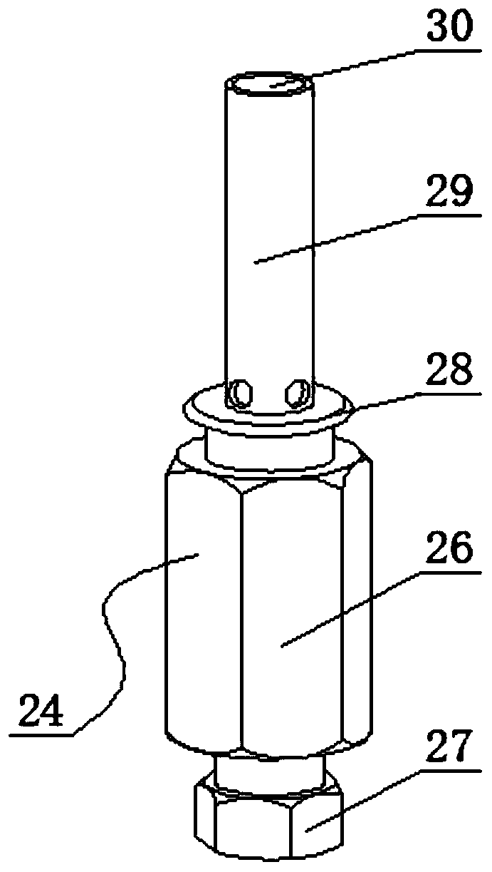 A gas pilot burner assembly