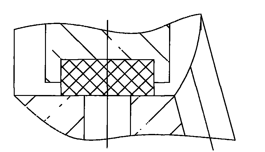 Core switching and sealing system of valve