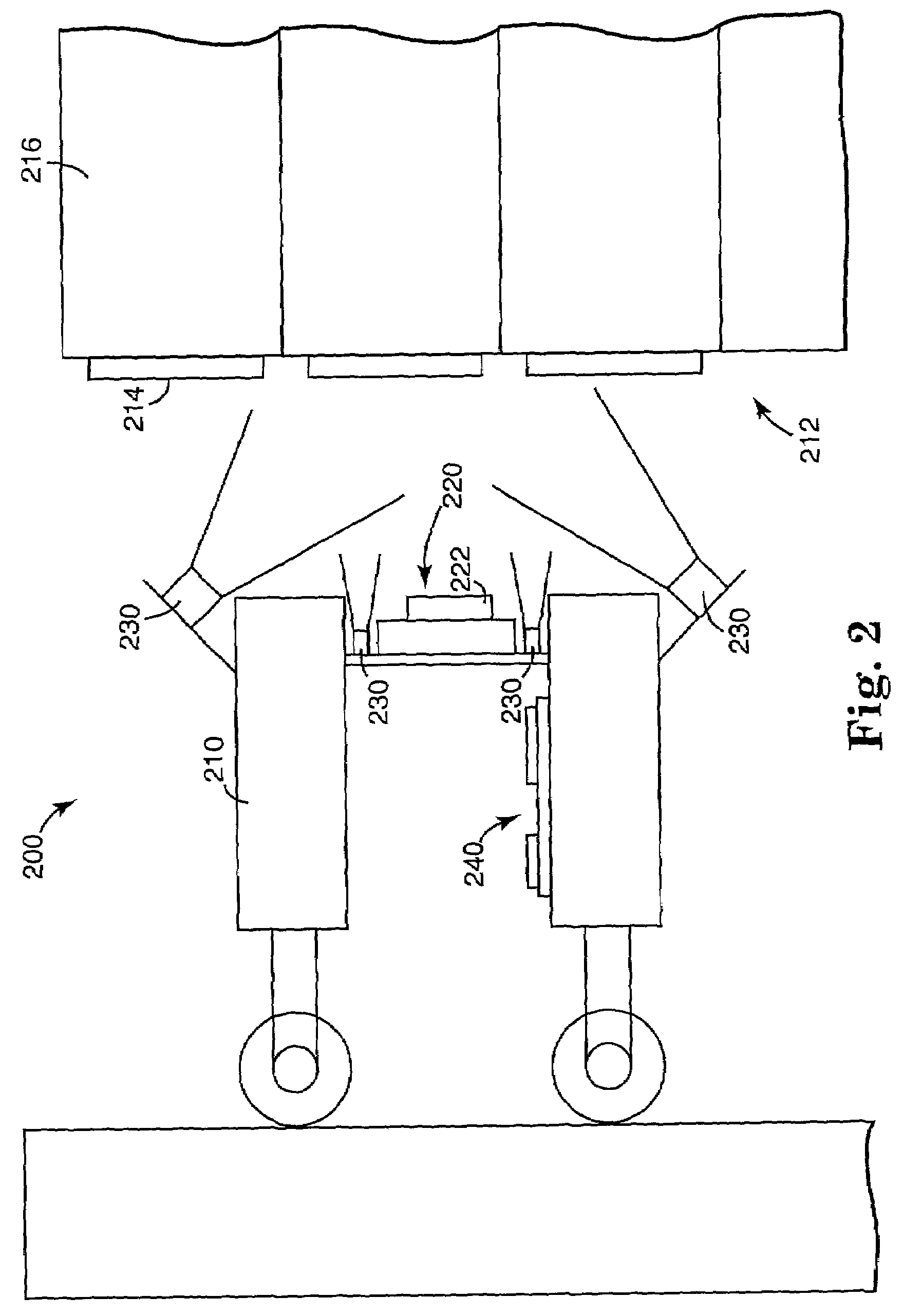Method and apparatus using dual bounding boxes as dynamic templates for cartridge rack identification and tracking