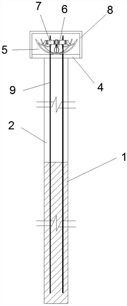 Construction method of prestress recoverable type anti-seismic anchor rod for slope support
