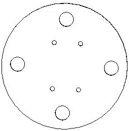 Method for using center calibration device of engine vibration experiment