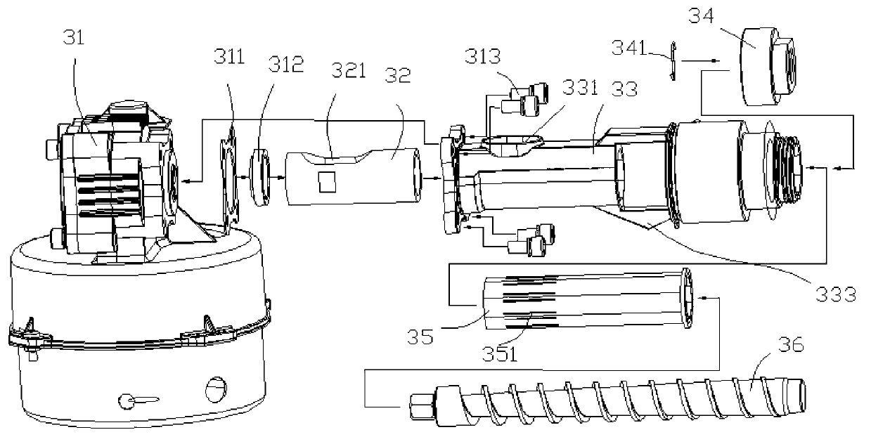 Oil-pressing and flour-milling machine