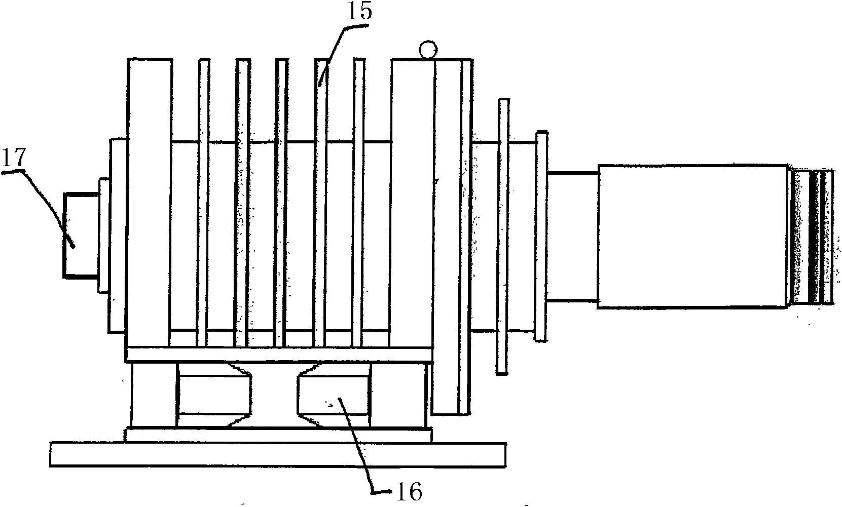 All-solid-state neodymium-doped potassium-gadolinium tungstate laser experimental system