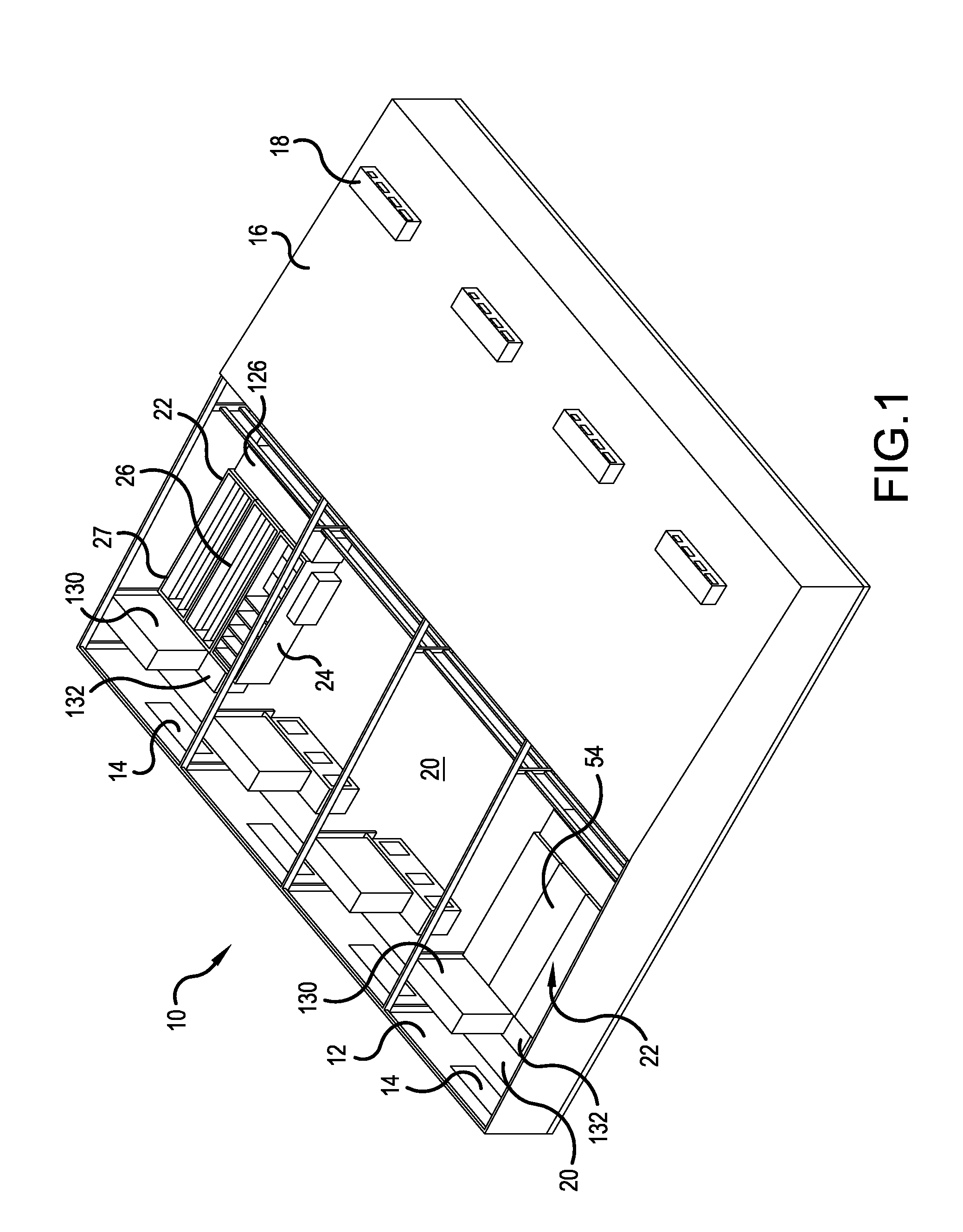 Cooling module for modular data center and system comprising the cooling module and at least one server module