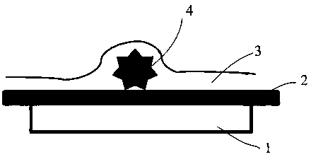 Method for preparing OLED thin-film packaging layer, OLED thin-film packaging structure and OLED structure