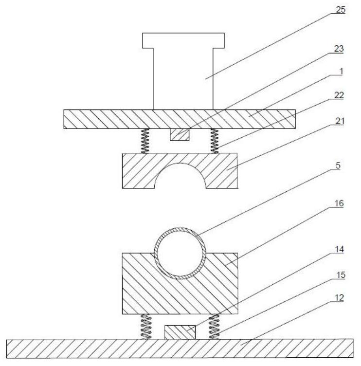 A pipe liquid-filled multi-directional extrusion forming device and method