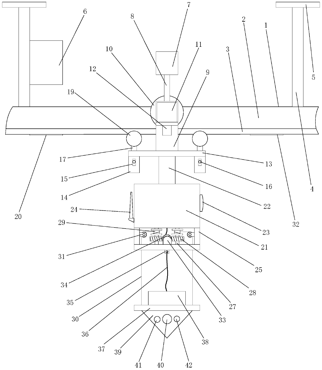 A production line intelligent inspection system