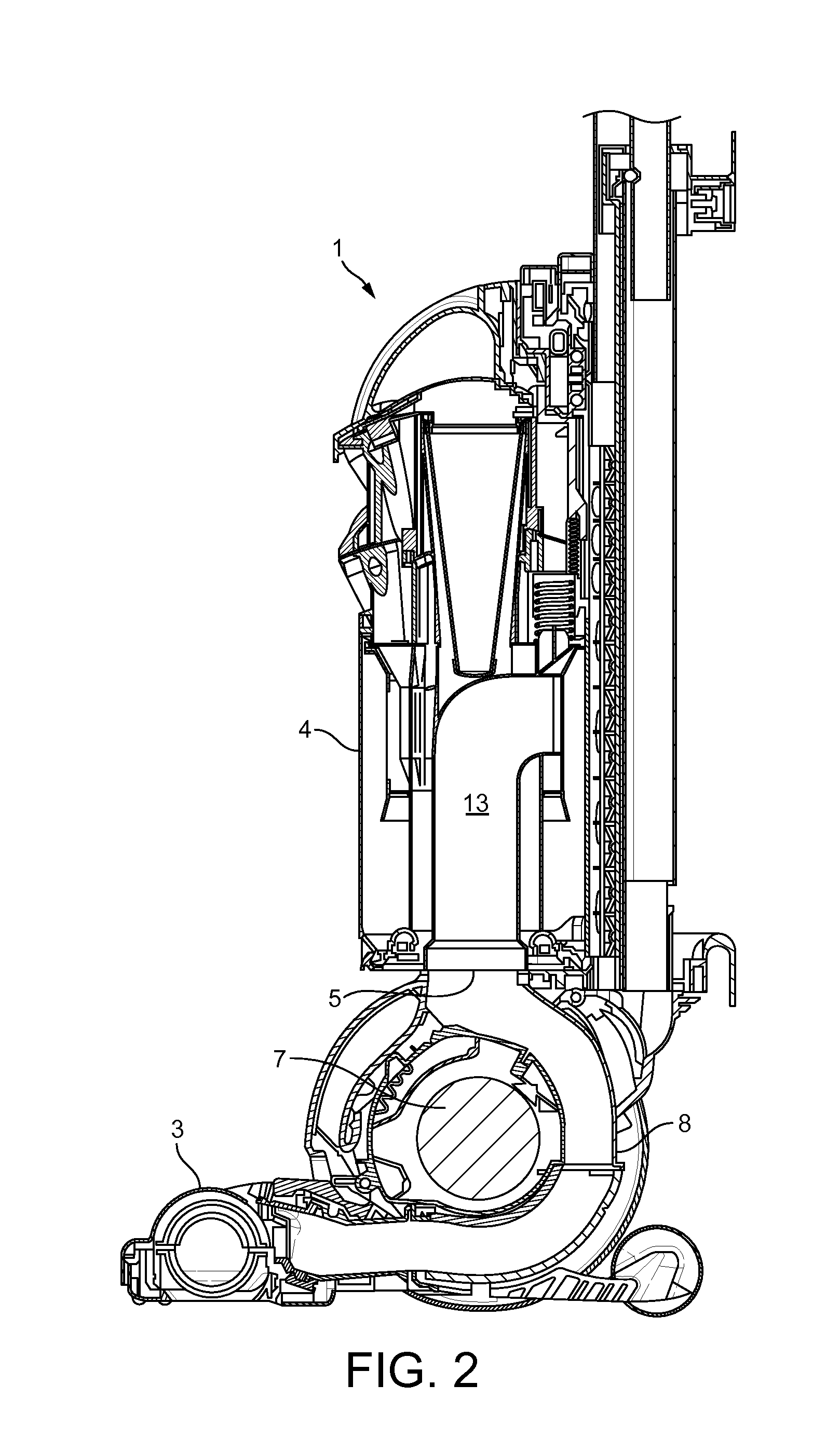 Cyclonic separator