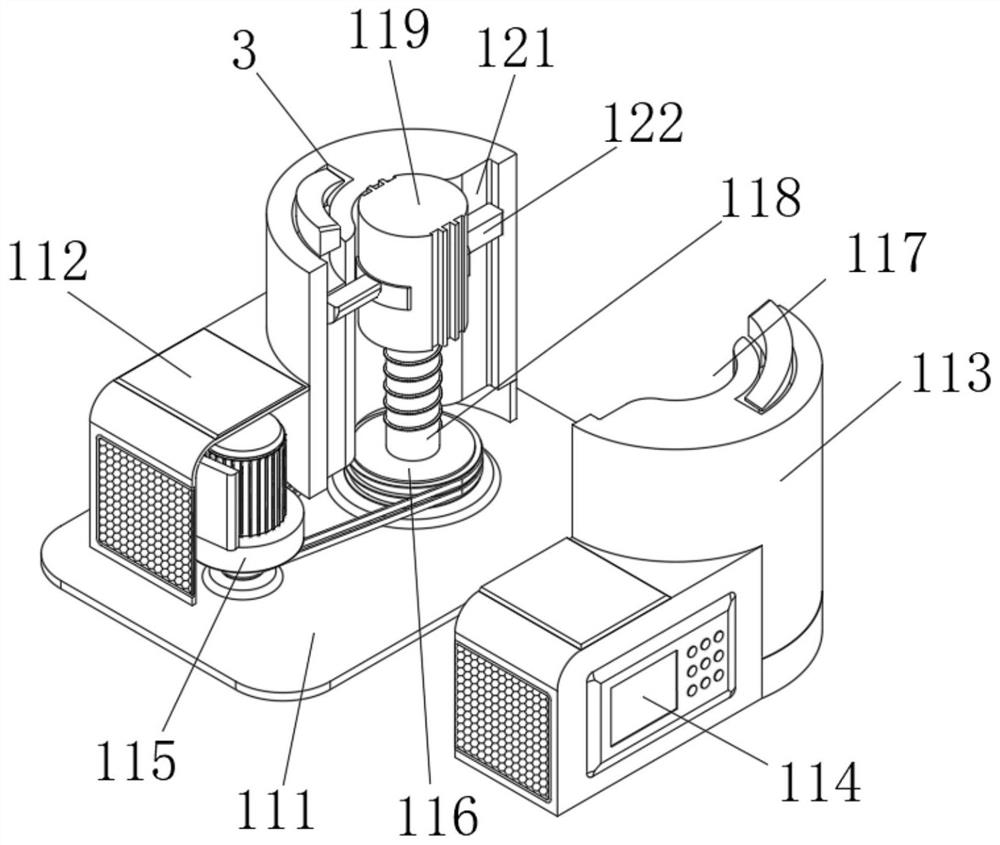 Annular welding equipment of valve base for valve production