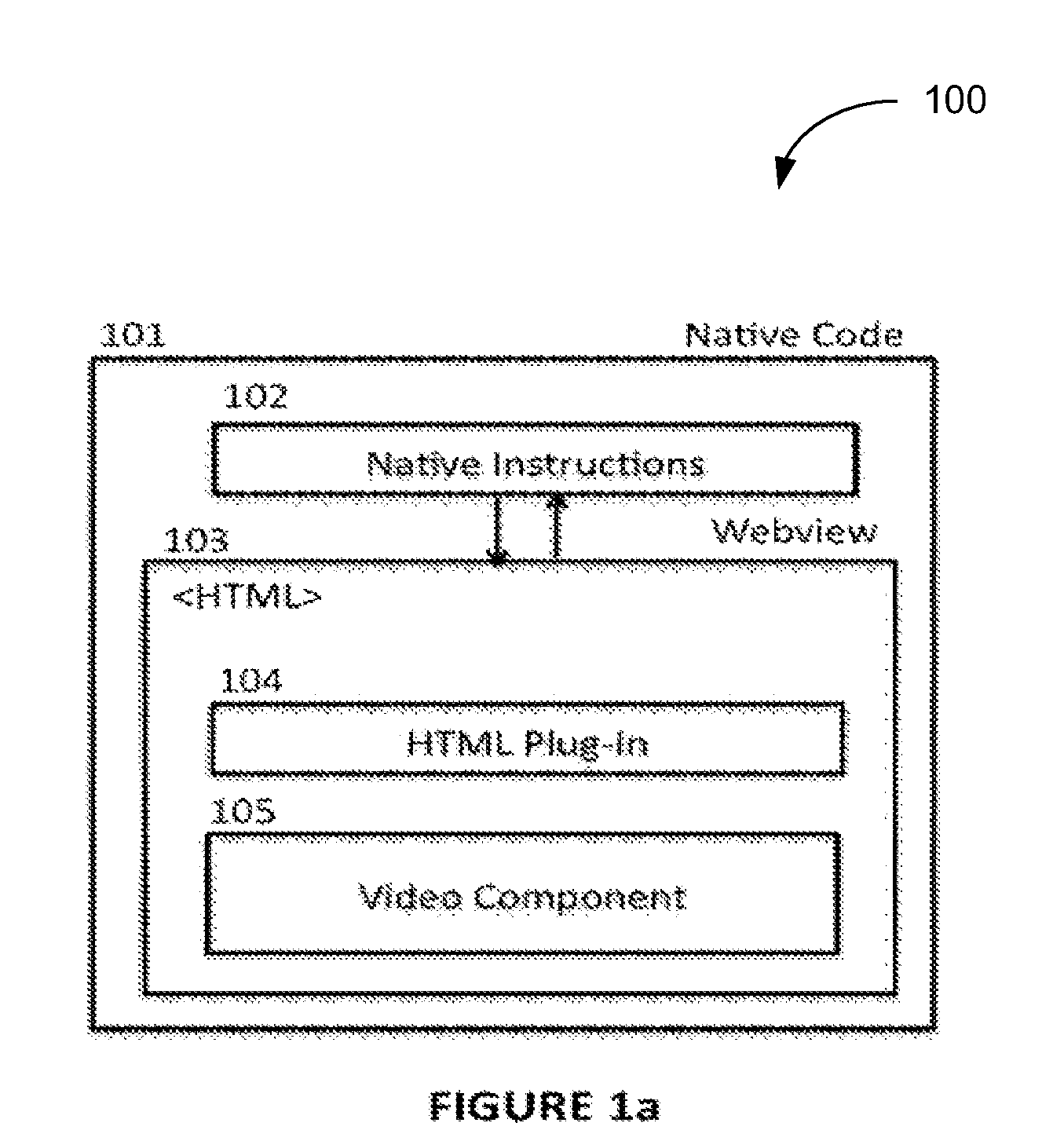 System and method for integrating and controlling web-based HTML players in a native context