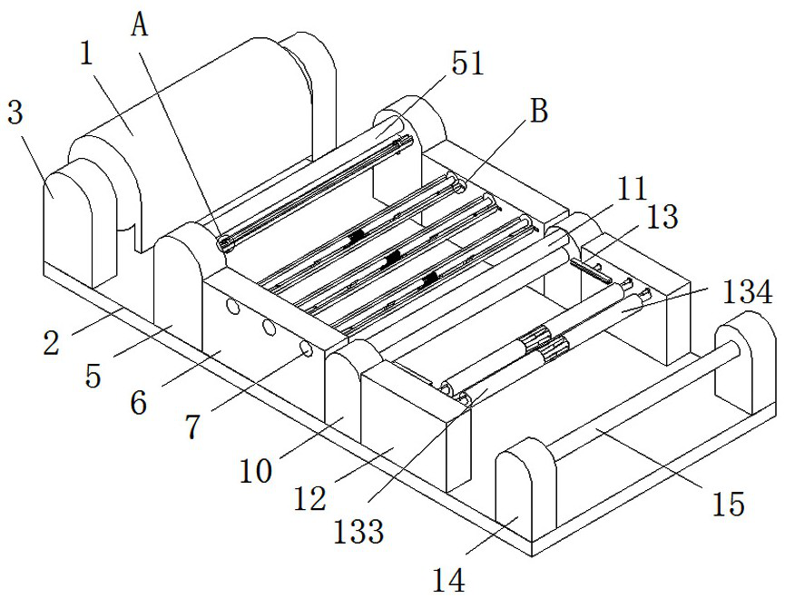 A cutting and grinding equipment for corrugated paper production