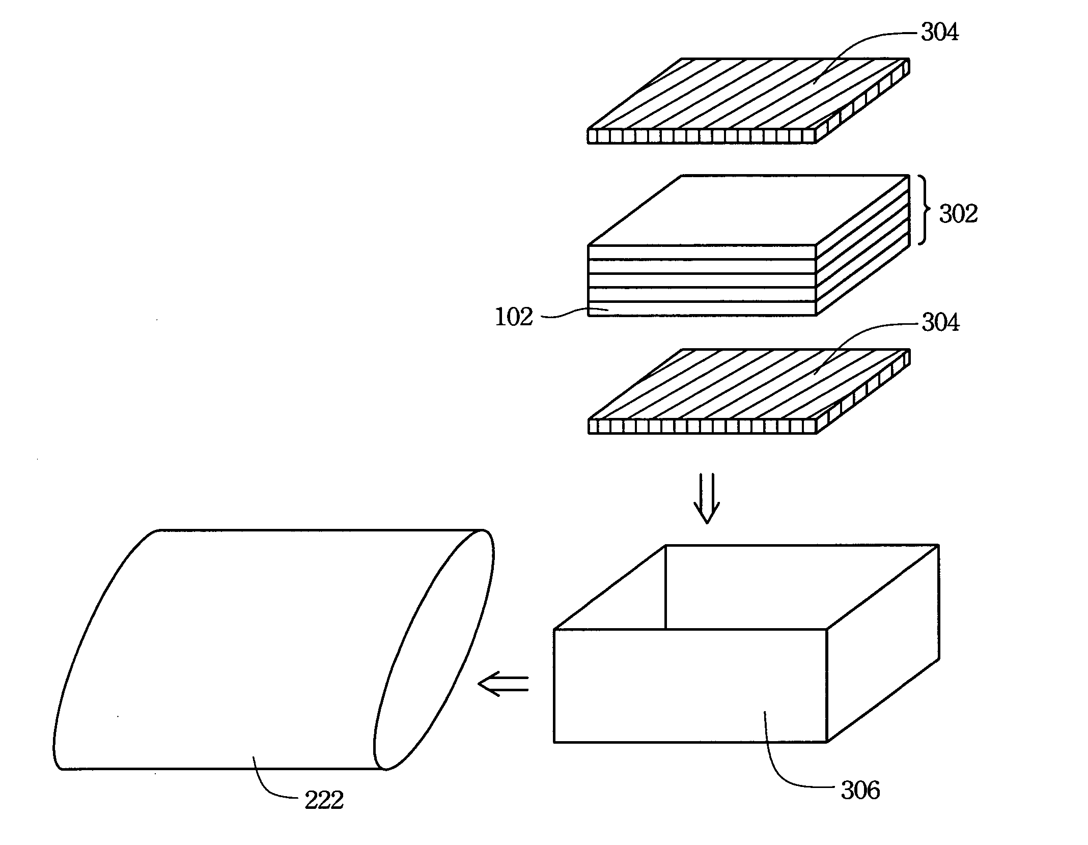 Packaging for an optical sheet and a packaging method of the same