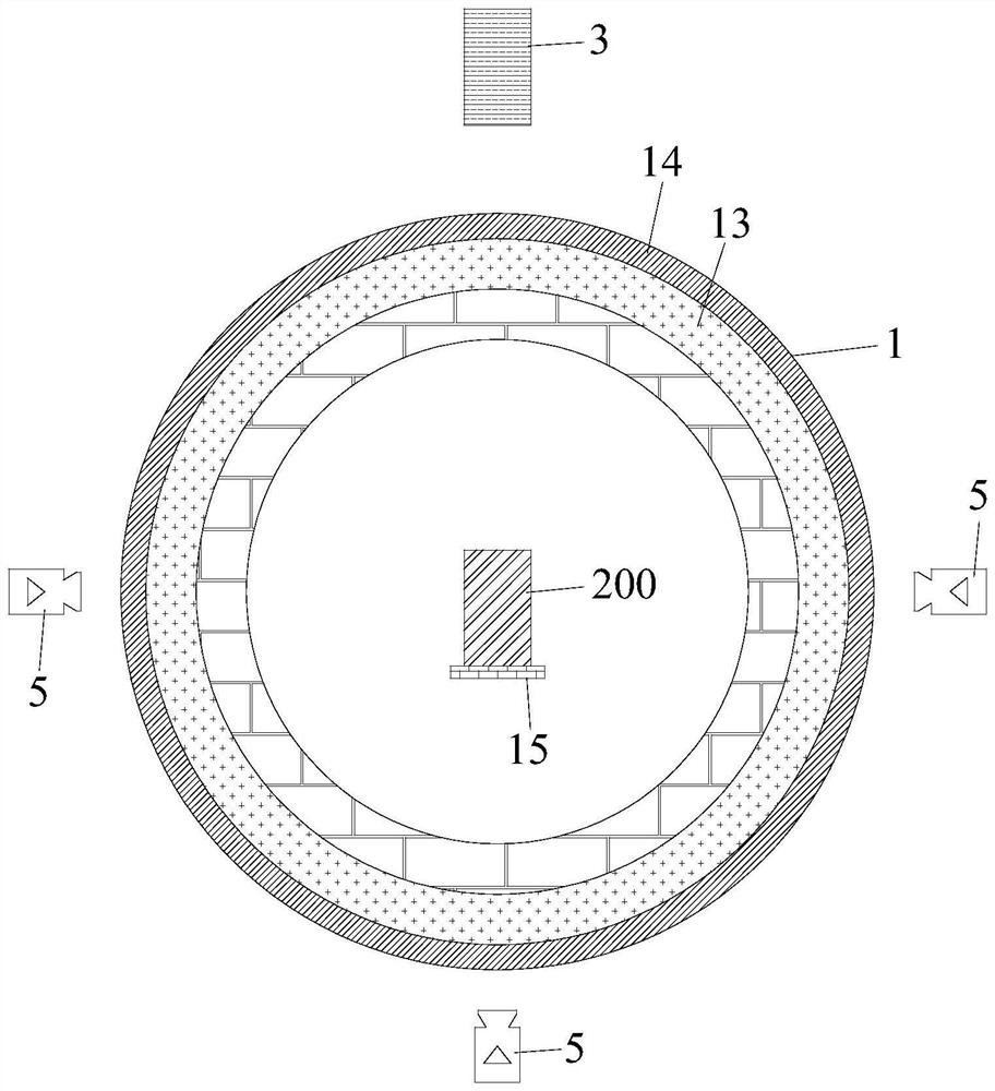 Space environment superspeed impact test device and method