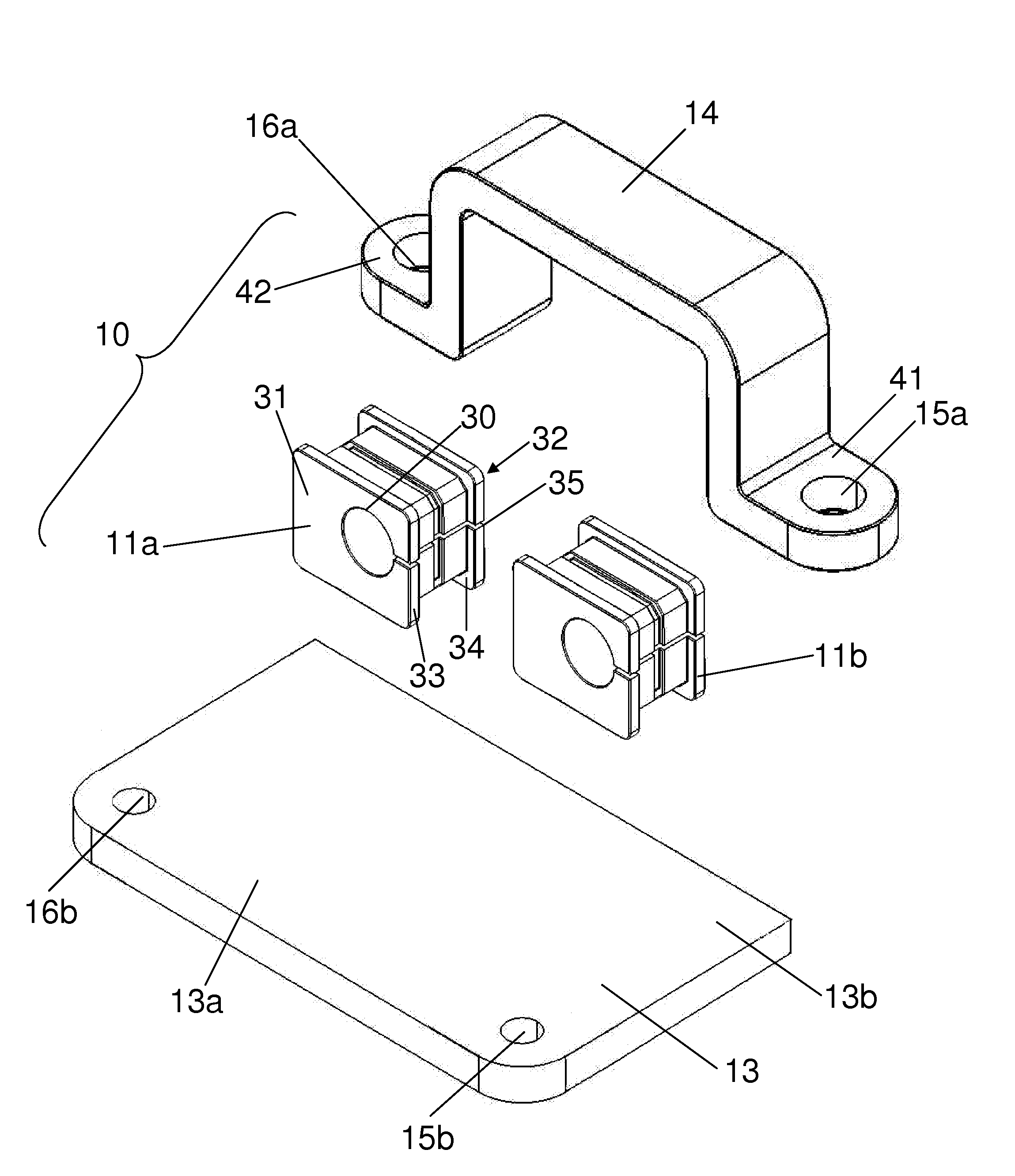 Clamp block assembly