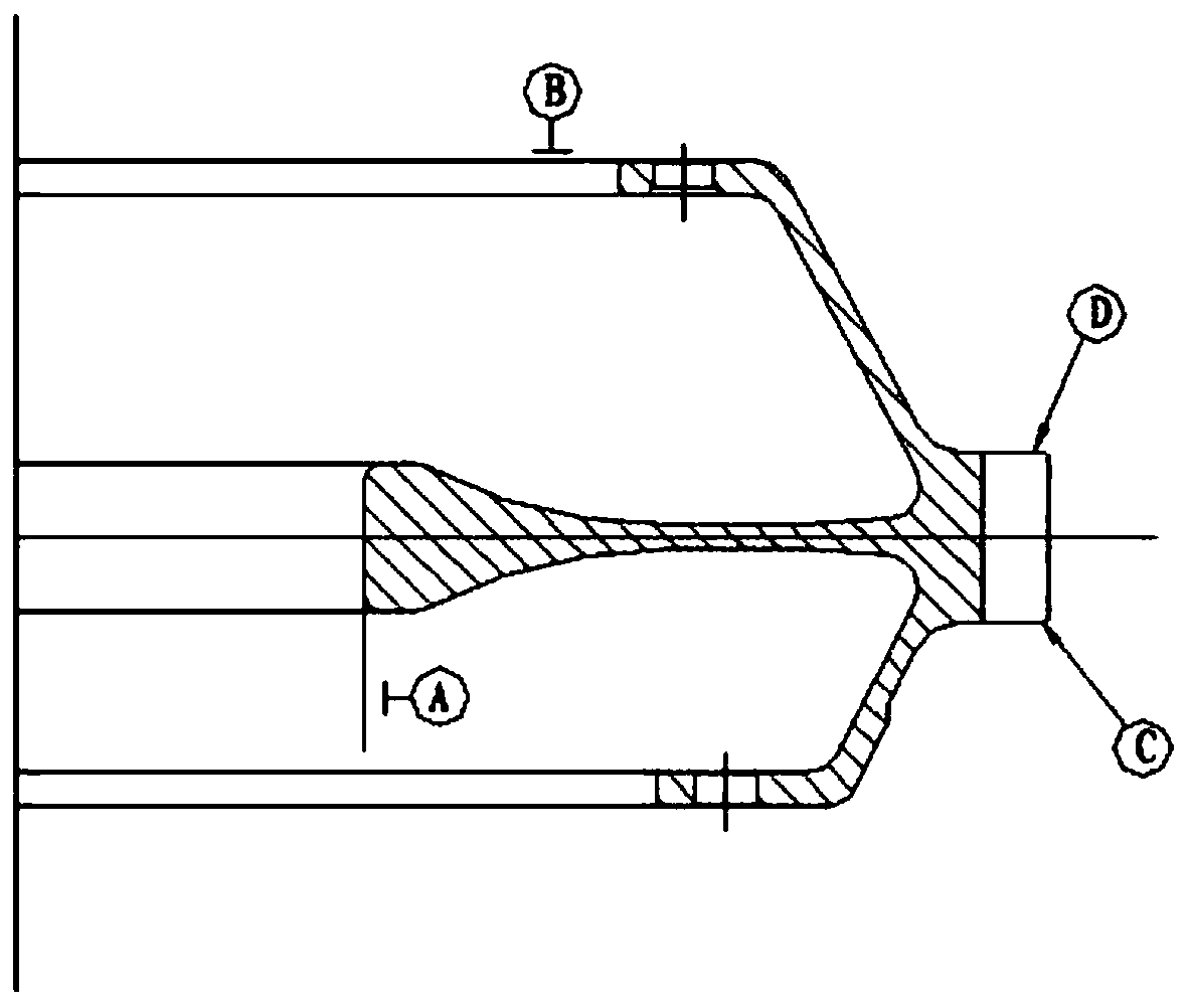 Machining method for controlling deformation of high-precision and high-temperature alloy thin-walled dual-wing mounting edge disk part