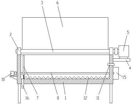 Cattle chute provided with automatic cleaning device and heating device