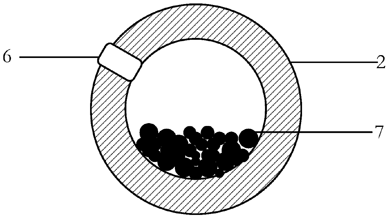 A mass-tuned vibration-damping multi-pendulum with air springs and damping particles