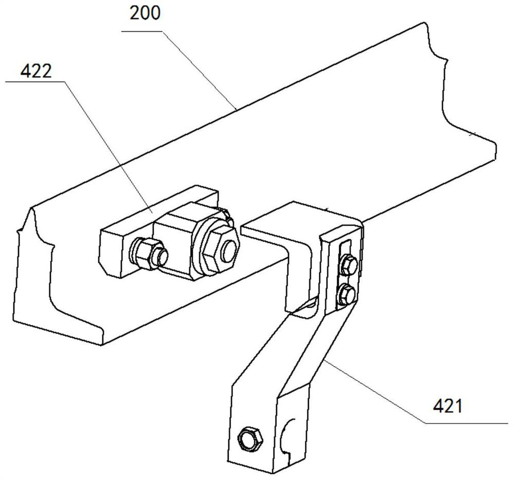 Sleeper type internal locking electro-hydraulic conversion equipment