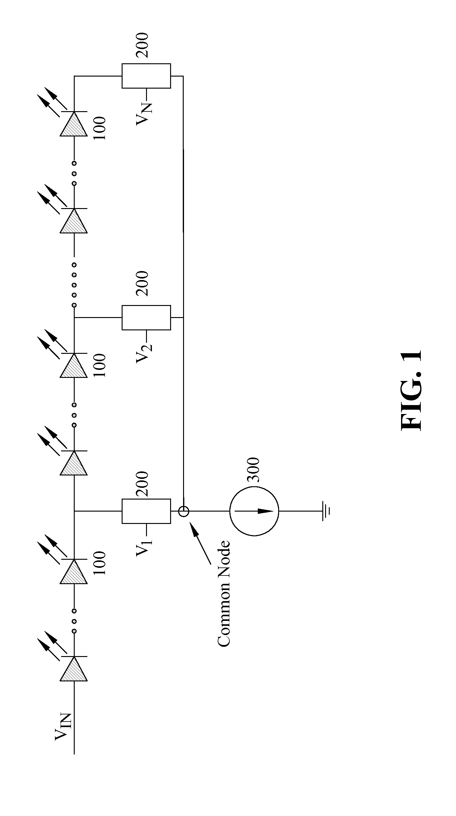 Apparatus for driving LEDs using high voltage