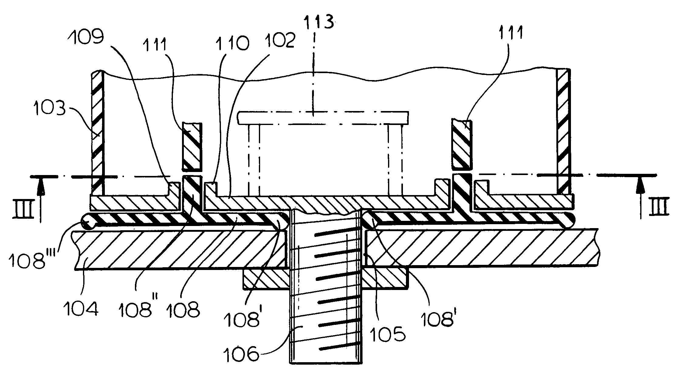 Antenna assembly with injection-molded seal