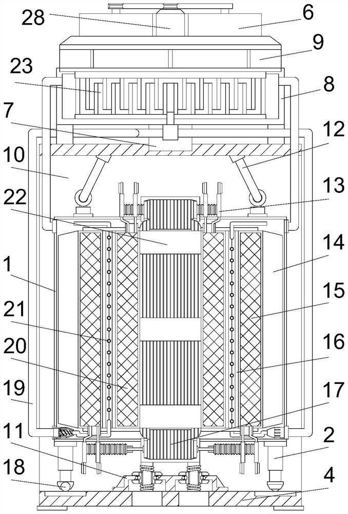 High-power power transformer