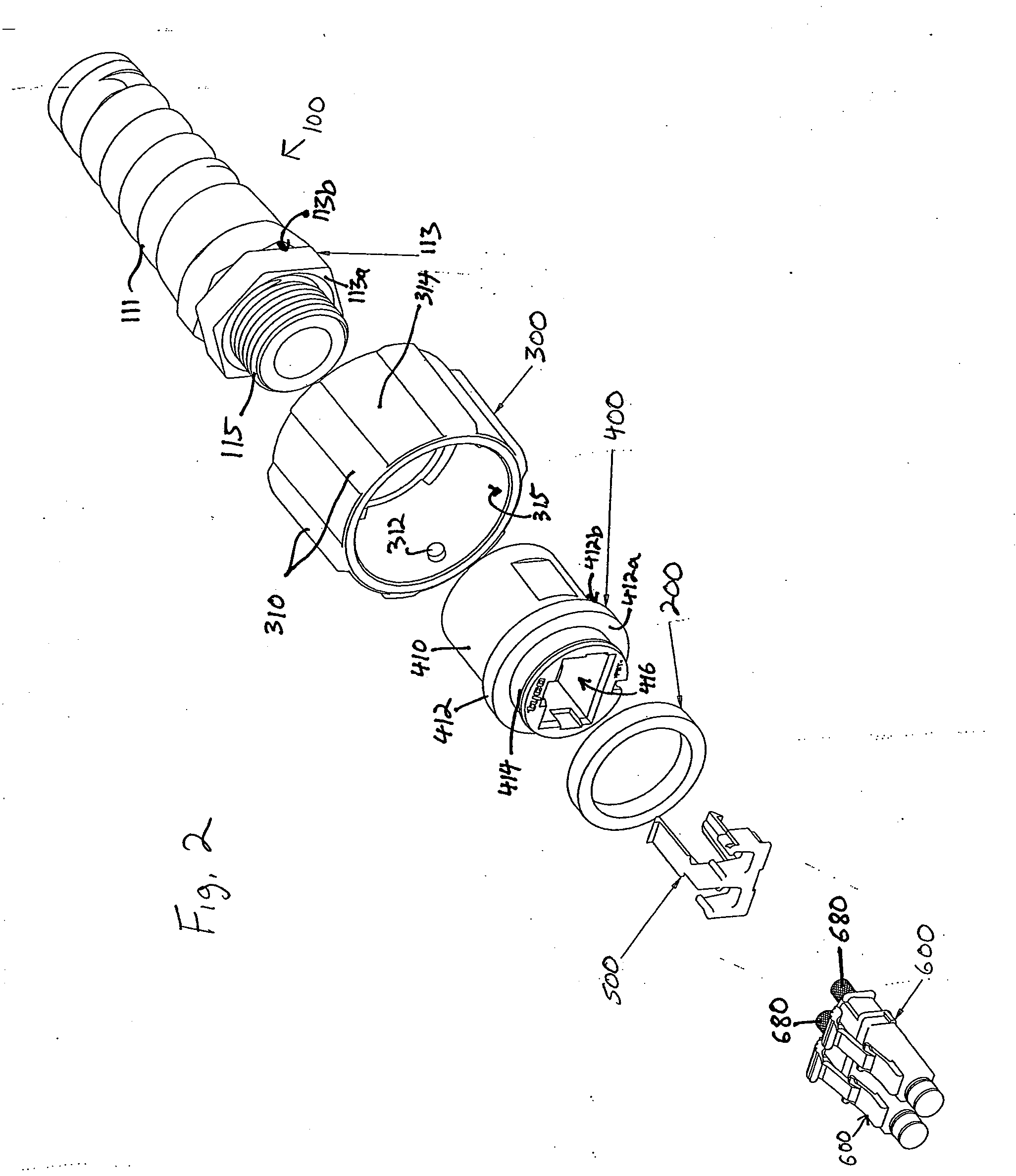 Method and apparatus for sealing fiber optic connectors for industrial applications