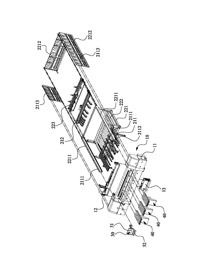 Back loading high-speed computer panel saw